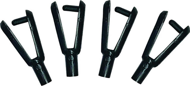 Metric Clevises for 1.3-1.4mm pushrods (4)