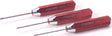 Machined Hex Driver Metric Set, Red