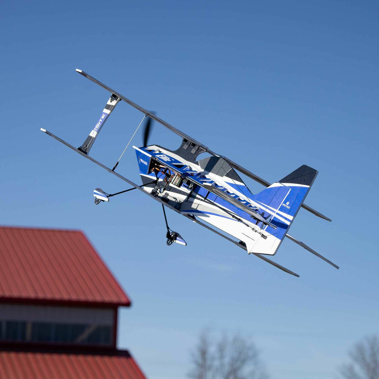 4-Site 3D FF (Flat Foamy) 800mm BNF Basic with AS3X+ and SAFE Select