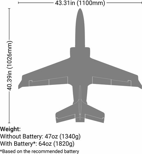 Viper 70mm EDF Jet BNF Basic with AS3X and SAFE Select