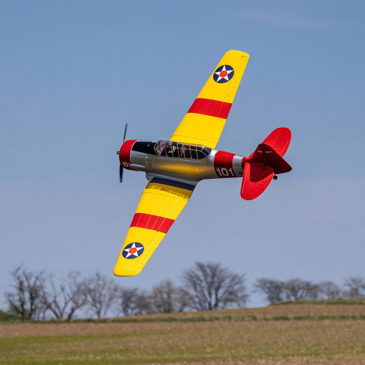 SNJ-5/AT-6 Texan 1.5m BNF Basic with AS3X+ and SAFE Select