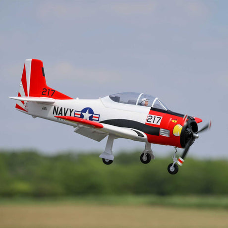 T-28 Trojan 1.2m BNF Basic with Smart