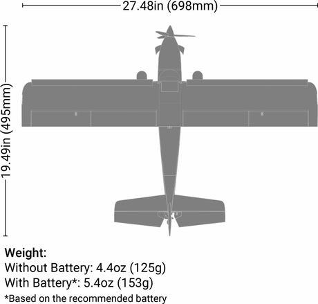 UMX Turbo Timber Evolution BNF Basic RC airplane with AS3X and SAFE