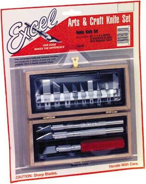 Hobby Knife Set-Carded