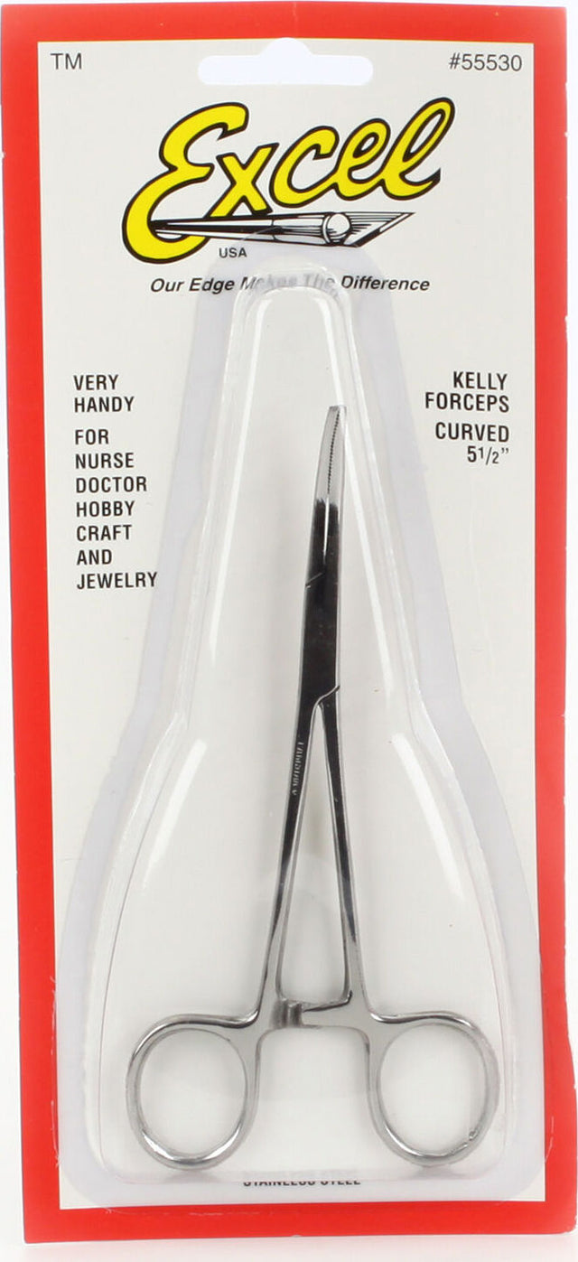 Curved Nose Hemostat, 5"