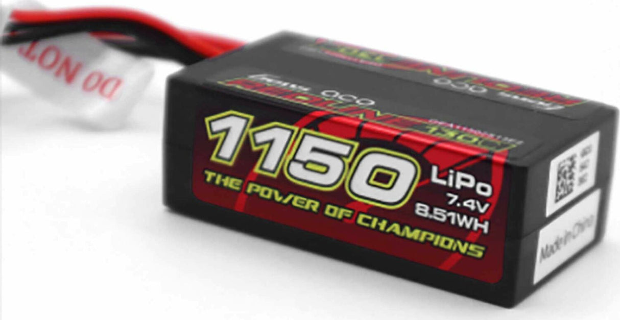 Gens ace G-Tech 1150mAh 2S 60C 7.4V HardCase Lipo Battery with IEC2 Plug