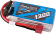 11.1V 1300mAh 3S 45C G-Tech LiPo Battery: Deans