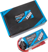 11.1V 1300mAh 3S 45C G-Tech LiPo Battery: Deans