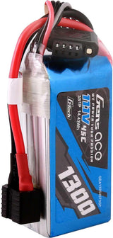 11.1V 1300mAh 3S 45C G-Tech LiPo Battery: EC3/ Deans