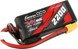 7.4V 2200mAh 2S 60C G-tech Smart Lipo Battery: XT60