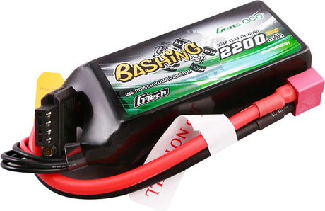 11.1V 2200mAh 3S 35C G-Tech Bashing LiPo Battery: Deans