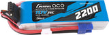 11.1V 2200mAh 3S 60C G-Tech LiPo Battery: EC3