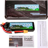 11.1V 2200mAh 3S 60C G-Tech LiPo Battery: XT60