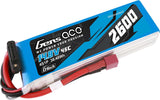 14.8V 2600mAh 4S 45C G-Tech LiPo Battery: Deans