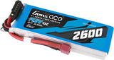 14.8V 2600mAh 4S 45C G-Tech LiPo Battery: Deans