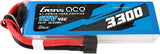 11.1V 3300mAh 3S 45C G-Tech LiPo Battery: EC3/ Deans