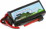 11.4V 4300mAh 3S 60C G-Tech Smart Lipo Battery: Universal