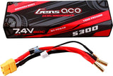 7.4V 5300mAh 2S 60C Hardcase Lipo Battery: XT60