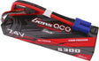 7.4V 5300mAh 2S 60C G-Tech Hardcase LiPo Battery: EC5