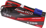 7.4V 5300mAh 2S 60C G-Tech Hardcase LiPo Battery: EC5