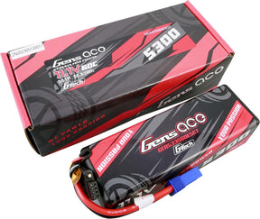 11.1V 5300mAh 3S 60C G-Tech Hardcase LiPo Battery: EC5
