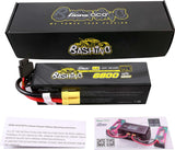 14.8V 6800mAh 4S 120C G-Tech Smart Bashing Hardcase LiPo Battery: EC5