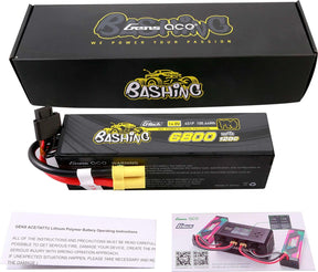 14.8V 6800mAh 4S 120C G-Tech Smart Bashing Hardcase LiPo Battery: EC5