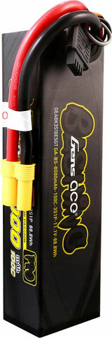 11.1V 8000mAh 3S 100C G-Tech Smart Lipo Battery: EC5