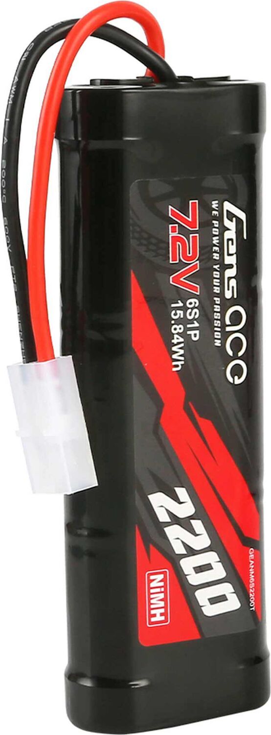 7.2V 2200mAh 6-Cell NiMH Battery: Tamiya