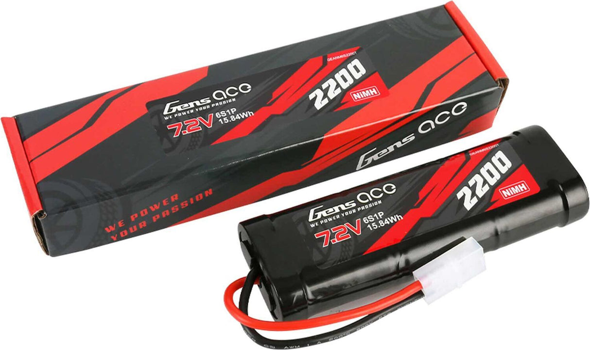 7.2V 2200mAh 6-Cell NiMH Battery: Tamiya