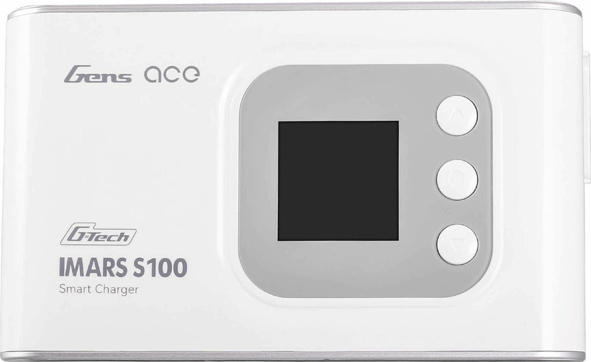 Gens Ace IMars S100 G-Tech AC Balance RC Battery Smart Charger-White