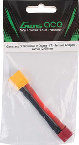 XT60 Male to Deans(T) Female Adapter Cable