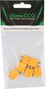 XT60 Male & Female Plug Set (3)