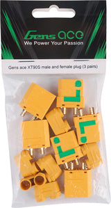 XT90S Male & Female Plug Set (3)