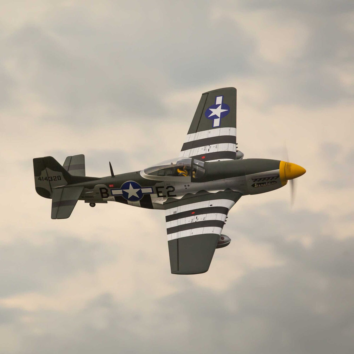 P-51D Mustang 20cc ARF, 69.5" with E-flite Electric Retract Set