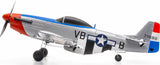 P-51D Mustang 450mm RTF RC airplane with SAFE