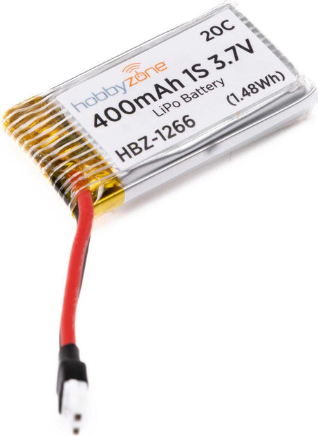 3.7V 1S 400mAh LiPo Battery: Molex 51005