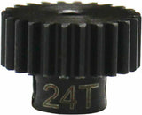 24t 0.5 Mod Hardened Steel Pinion Gear 2.3 Bore