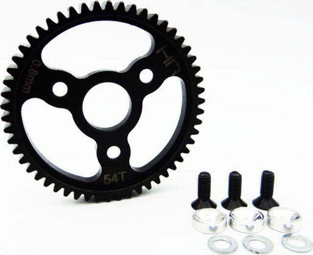 Steel Spur Gear 54T 0.8 Mod
