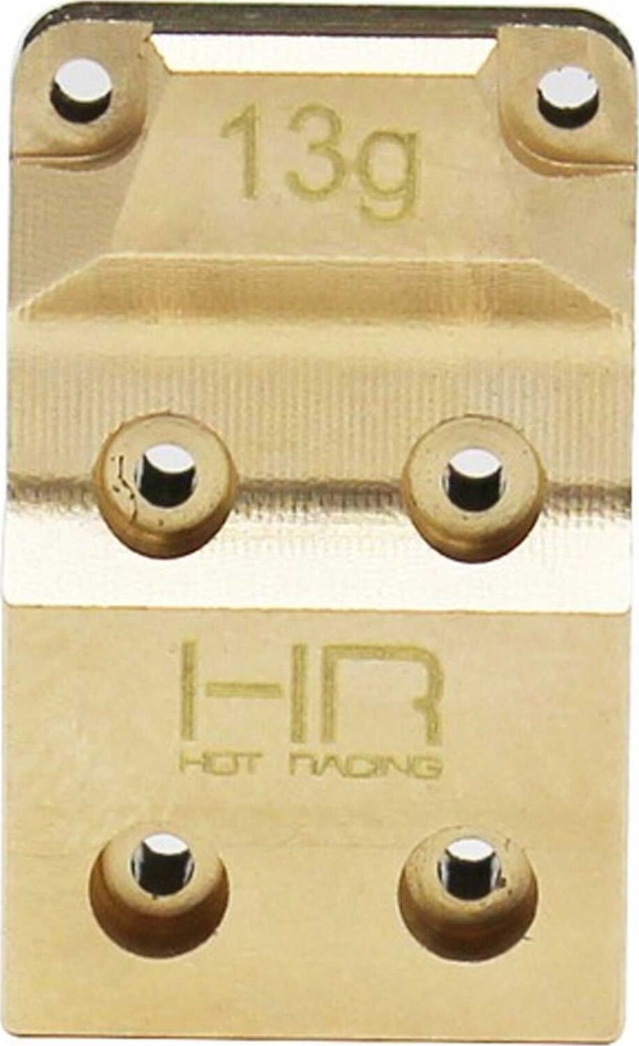 Brass Diff Cover with Stainless Steel Skid Plate: SCX24