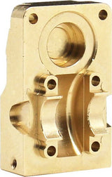 Brass Diff Cover with Stainless Steel Skid Plate: SCX24