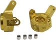Brass Front Left & Right Steering Knuckles: SCX24