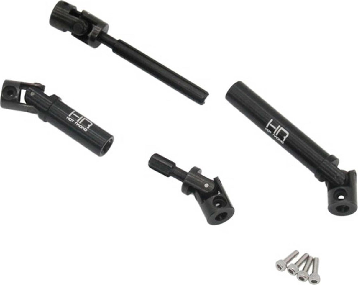 Steel Center Driveshaft (L/M): SCX24 C10, JLU