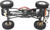 Steel Center Driveshaft (L/M): SCX24 C10, JLU