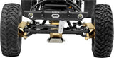Black Aluminum Fix Link Steering Rod: SCX24