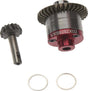Steel Differential Set with Aluminum Cover: Traxxas 1/16 4WD Vehicles