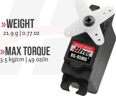 HS-85MG Micro Analog Metal Gear Servo