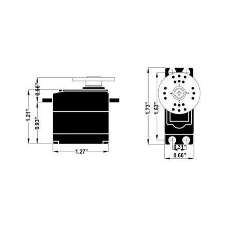 Digital Mighty Mini BB HS-5245MG: Universal