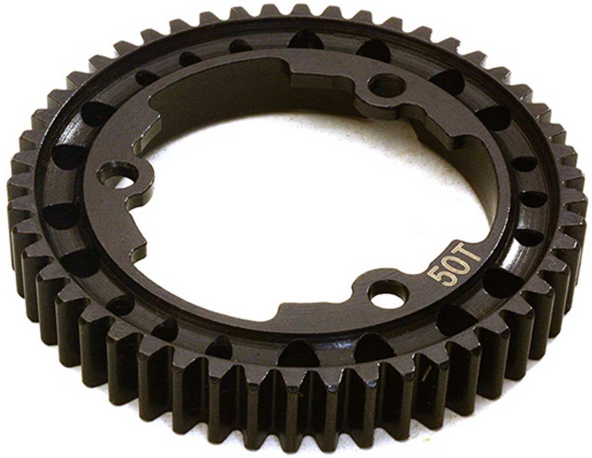 Billet Machined Spur Gear, Steel, 50T: X-Maxx