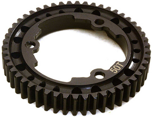 Billet Machined Spur Gear, Steel, 50T: X-Maxx